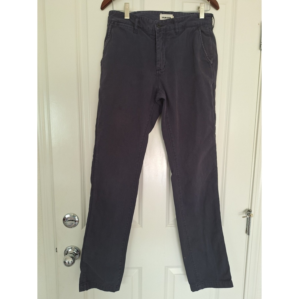 Taylor Stitch Men's The Slim Chino Cotton Navy Blue Size 30